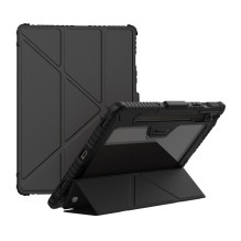 Nillkin - Nillkin Bumper Leather Case Pro case for Samsung Galaxy Tab S9 - black Nillkin - Nillkin Bumper Leather Case Pro case for Samsung Galaxy Tab S9 - black