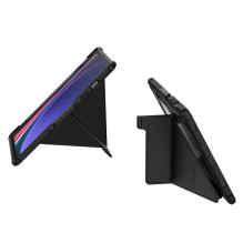 „Nillkin“ – „Nillkin Bumper Leather Case Pro“ dėklas, skirtas „Samsung Galaxy Tab S9“ – juodas „Nillkin“ – „Nillkin Bumper Leather Case Pro“ dėklas, skirtas „Samsung Galaxy Tab S9“ – juodas