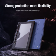Nillkin - Nillkin Bumper Leather Case Pro case for Samsung Galaxy Tab S9 - black Nillkin - Nillkin Bumper Leather Case Pro case for Samsung Galaxy Tab S9 - black
