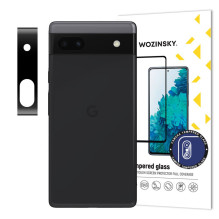 „Wozinsky Wozinsky“ grūdintas viso fotoaparato stiklas, skirtas „Google Pixel 6a“ 9H kamerai.