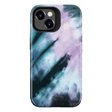 Evelatus Apple iPhone 15 Armor case TPU+PC Customized Print Design Blue Pink