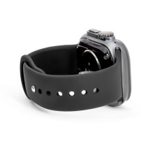 Connect Watch 38 / 40 / 41mm Silicone Loop Watch Strap (110mm S / M) Black
