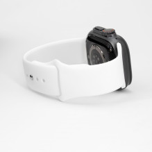 Connect Watch 38 / 40 / 41mm Silicone Loop Watch Strap (110mm S / M) White