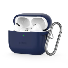„Tech-Protect“ silikoninis dėklas „Apple AirPods Pro 1/2“ ausinėms, mėlynas