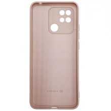 „Evelatus Xiaomi Redmi 10C / C40“ nano silikoninis dėklas, minkštas lietimui TPU, smėlio spalvos
