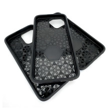 Evelatus Apple iPhone 15 Pro Armor case TPU+PC Customized Print Design Marble Silver