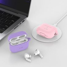 „Tech-Protect“ silikoninis dėklas „Apple AirPods Pro 1/2“, žalias „Tech-Protect“ silikoninis dėklas „Apple AirPods Pro 1/2“, žalias