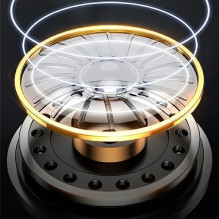 USAMS USAMS Słuchawki stereo EP-43 metal USB-C czarny / black HSEP4301