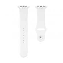 Connect Watch 42 / 44 / 45mm Silicone Loop Watch Strap (140mm M / L) White