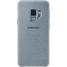 Samsung Galaxy S9 Alcantara dėklas EF-XG960AME mėtinis