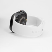 Connect Watch 42 / 44 / 45mm Silicone Loop Watch Strap (140mm M / L) White
