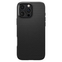 Spigen Spigen Liquid Air Case for iPhone 16 Pro Max - Black Spigen Spigen Liquid Air Case for iPhone 16 Pro Max - Black