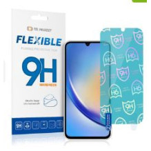 „iLike Samsung GALAXY A34 5G“ hibridinis stiklinis telefono apsauginis dangtelis, geriausias lankstus.