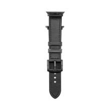 „Connect Watch“ 38 / 40 / 41 mm silikoninis dirželis su odiniu dirželiu (132 mm M / L) juodas „Connect Watch“ 38 / 40 / 41 mm silikoninis dirželis su odiniu dirželiu (132 mm M / L) juodas