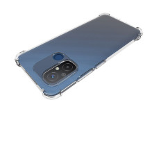 Evelatus Xiaomi Redmi 12C Military Shockproof Silicone Case Transparent Transparent