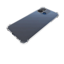 Evelatus Xiaomi Redmi 12C Military Shockproof Silicone Case Transparent Transparent
