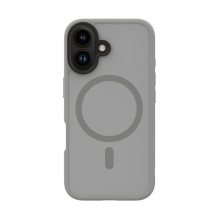 „Evelatus“ „Apple iPhone 16 Hybird“ dėklas su „Magsafe PC+TPU“ sidabro spalvos „Evelatus“ „Apple iPhone 16 Hybird“ dėklas su „Magsafe PC+TPU“ sidabro spalvos