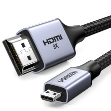 Ugreen Ugreen HD164 15517 micro HDMI / HDMI 2.1 8K cable 2m - gray