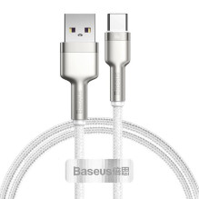 Baseus USB cable for USB-C Baseus Cafule, 66W, 1m (white)