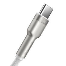 Baseus USB kabelis, skirtas USB-C, Baseus Cafule, 66W, 1m (baltas)