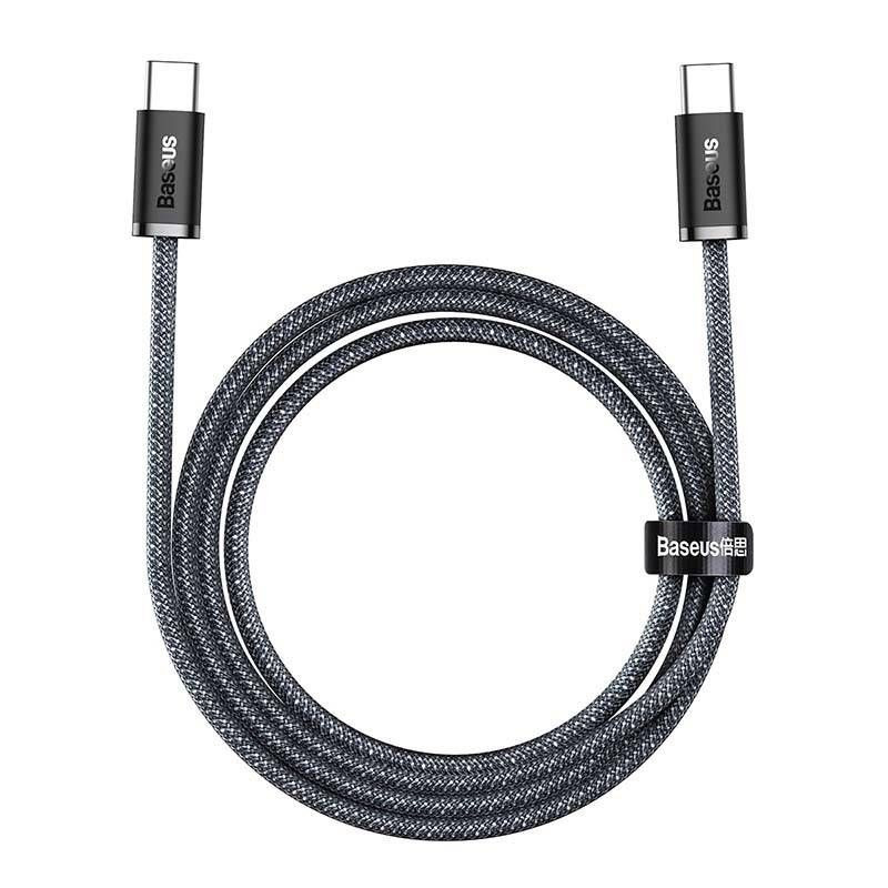 „Baseus“ USB-C į USB-C laidas „Baseus Dynamic Series“, 100 W, 2 m (szary)