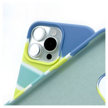 Evelatus Apple iPhone 15 Pro silikoninis dėklas, įvairiaspalvis, geltonai žalias Evelatus Apple iPhone 15 Pro silikoninis dėklas, įvairiaspalvis, geltonai žalias