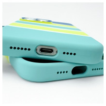 Evelatus Apple iPhone 15 Pro silikoninis dėklas, įvairiaspalvis, geltonai žalias Evelatus Apple iPhone 15 Pro silikoninis dėklas, įvairiaspalvis, geltonai žalias