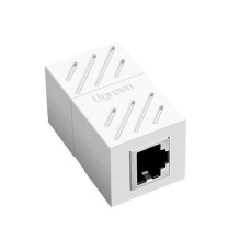 Ugreen jungties tinklo kabelio jungtis tinklo jungtis RJ45 balta (NW114 20311) balta