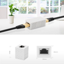 Ugreen connector network cable connector network connector RJ45 white (NW114 20311) White