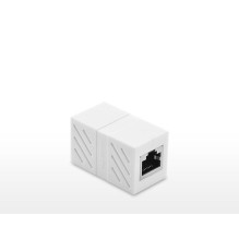 Ugreen jungties tinklo kabelio jungtis tinklo jungtis RJ45 balta (NW114 20311) balta