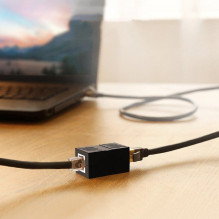 Ugreen Ugreen Network Connector Ethernet RJ45 10 Gbps Network Cable Connector Black (NW114 20390) Black Ugreen Ugreen Network Connector Ethernet RJ45 10 Gbps Network Cable Connector Black (NW114 20390) Black
