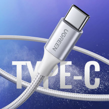 Ugreen Ugreen US288 60131 USB-A / USB-C QC 3.0 3A 1m cable - white White