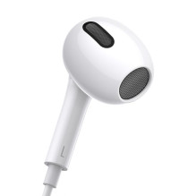 „Baseus Encok H17“ laidinės ausinės su 3,5 mm mini lizdu, baltos (NGCR020002) „Baseus Encok H17“ laidinės ausinės su 3,5 mm mini lizdu, baltos (NGCR020002)