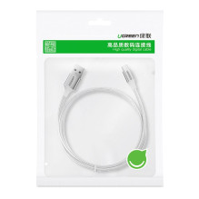 Ugreen Ugreen US288 60131 USB-A / USB-C QC 3.0 3A 1m kabelis - baltas, baltas