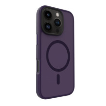 Evelatus Apple iPhone 16 Pro Max Hybird Case With Magsafe PC+TPU Purple Evelatus Apple iPhone 16 Pro Max Hybird Case With Magsafe PC+TPU Purple
