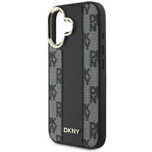 DKNY Apple DKNY Checkered Pattern Magsafe iPhone 16 Case - Black