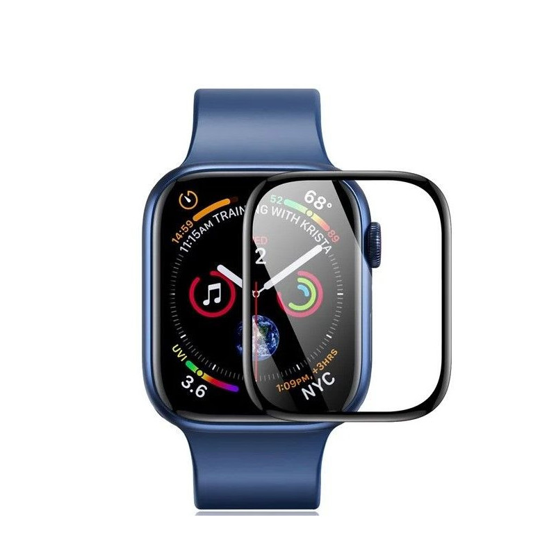 „Dux Ducis Apple Watch Series 7 / 8 / 9“ 45 mm ekrano apsauginės plėvelės, juodos, 2 vnt.