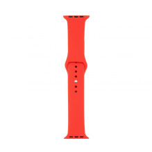 Connect Watch 42 / 44 / 45mm Silicone Loop Watch Strap (140mm M / L) Red