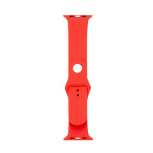 Connect Watch 42 / 44 / 45mm Silicone Loop Watch Strap (140mm M / L) Red