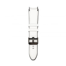 „Connect“ 20 mm silikoninis odinis laikrodžio dirželis (130 mm M / L), baltas