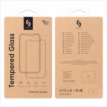 Connect Apple iPhone 16 Pro Max Corning Gorilla Glass Anti-Static 3D Full Cover 5X Stronger Black