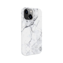 Evelatus Apple iPhone 15 Premium Silicone case Customized Print White
