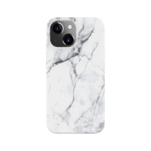 Evelatus Apple iPhone 15 Premium silikoninis dėklas su individualia spauda, baltas