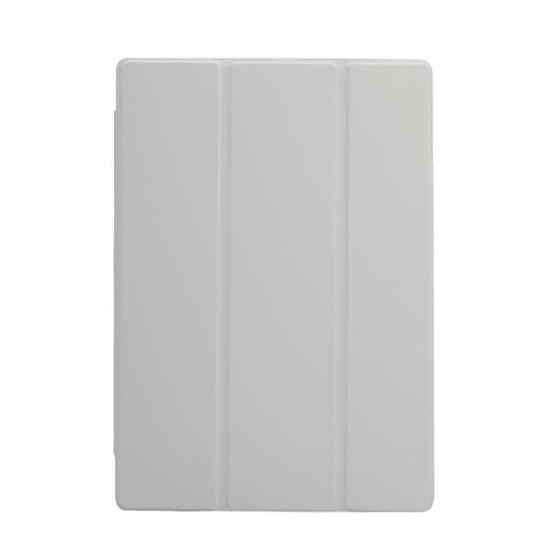 „Connect“ „Samsung Galaxy Tab S9“ planšetinio kompiuterio dėklas su imitaciniu mikropluošto vidumi, sidabrinis