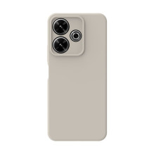 Connect Xiaomi Redmi Note 13 Pro Premium Quality Soft Touch Silicone Case Silver
