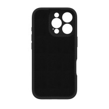 Evelatus Apple iPhone 16 Pro Max Premium Magsafe with Stand Soft Touch Silicone Case Black