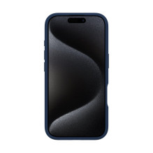 Evelatus Apple iPhone 16 Pro Max Premium Magsafe with Stand Soft Touch Silicone Case Dark Blue