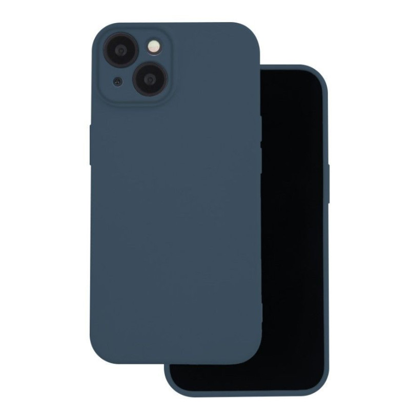 „iLike Apple“ silikoninis dėklas, skirtas iPhone 16 6,1, tamsiai mėlynas