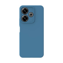 Connect Xiaomi Poco M6 Premium Quality Soft Touch Silicone Case Midnight Blue