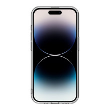 „Connect“ skaidrus „Apple iPhone 14 Pro Max“ dėklas su magnetine apsauga ir kamera, permatomas